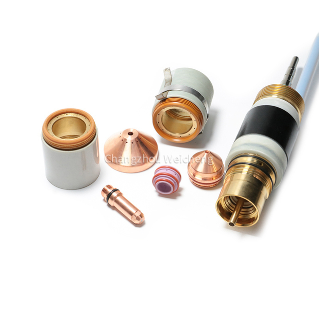  Расходные материалы плазменной горелкиЭлектрод 220487 220528 Сопло 220831 220890 Экран 220532 220536 Для Maxpro200